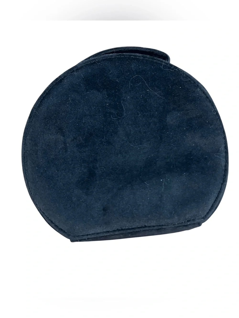 Giorgio Armani Velvet Toiletry Bag Navy Blue Travel Cosmetic Pouch NEW